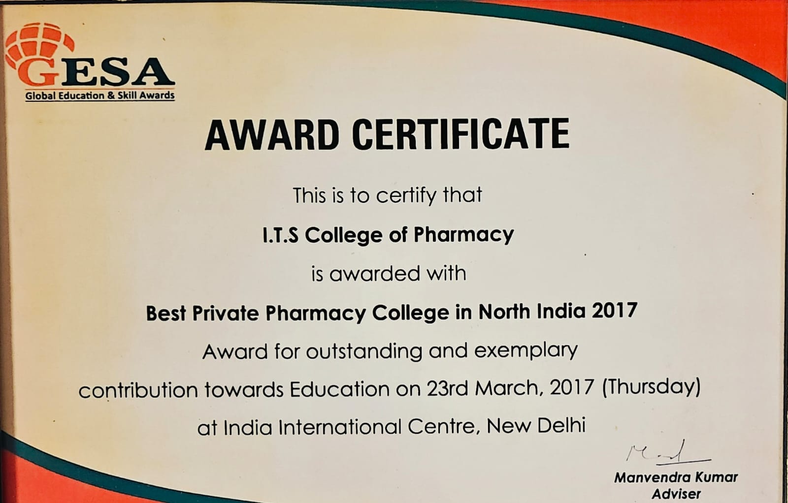 Best Private Pharmacy College in North India